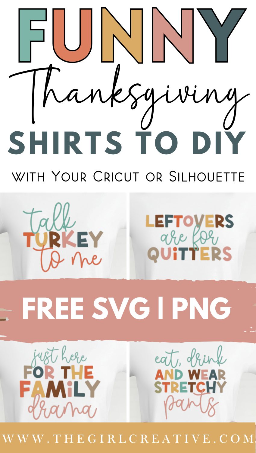 Funny Thanksgiving Shirt Free SVG Cut Files